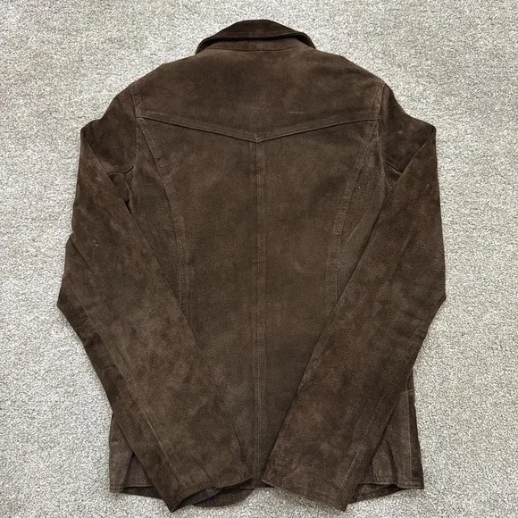 Mark Alan Women's Brown Leather Jacket Small - Picture 6 of 7